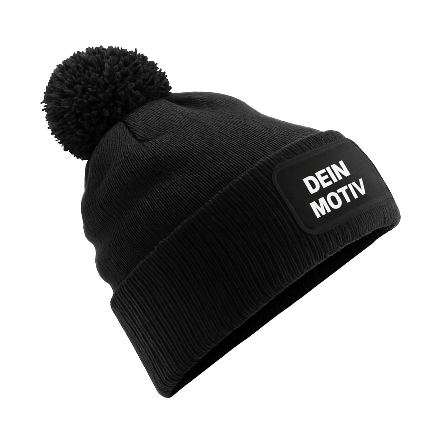 Snowstar Patch Beanie mit Patch bedruckt