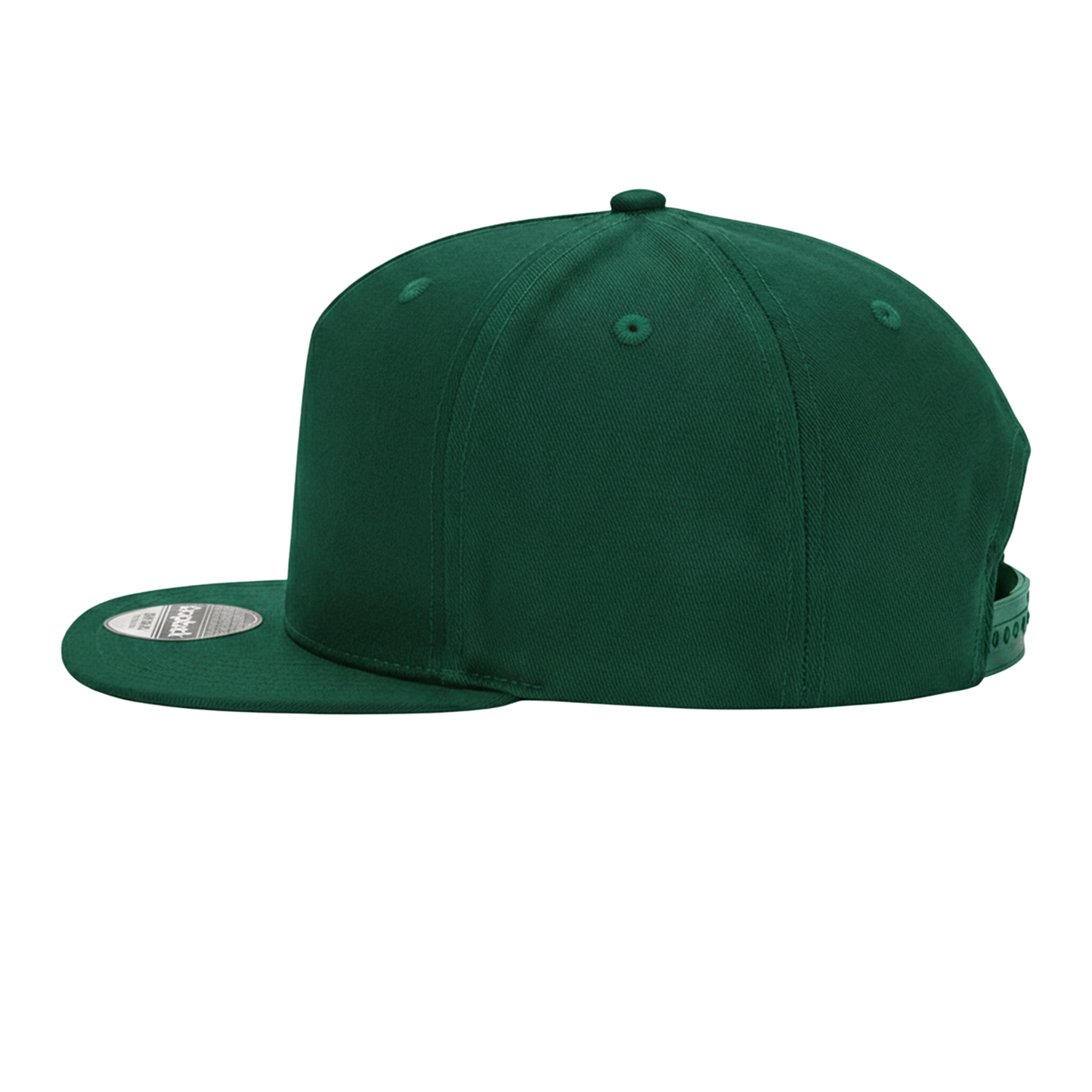 5 Panel Snapback Rapper Cap bedruckt