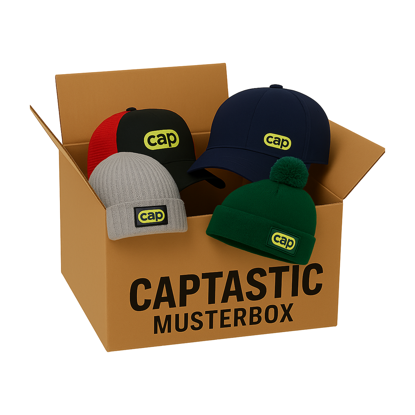 Musterbox - Cap Tastic