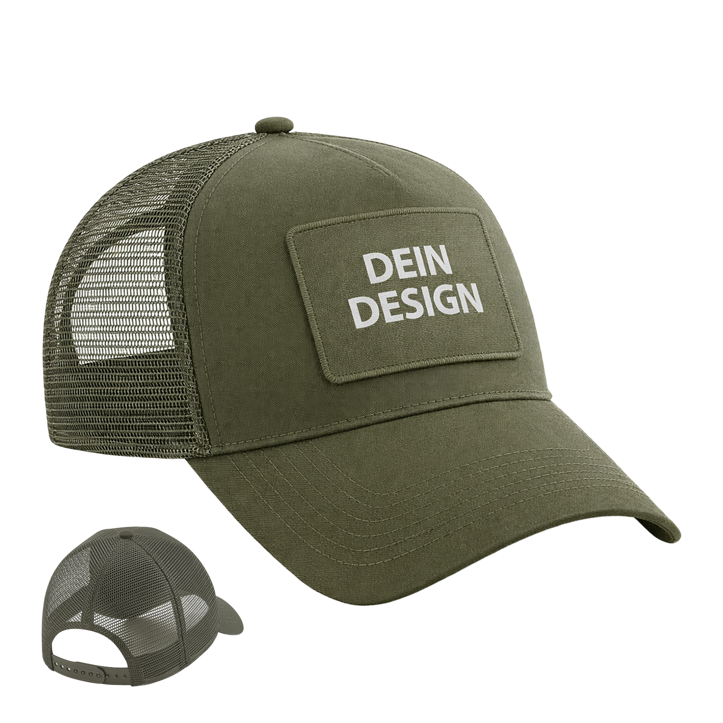 Removable Patch Snapback Trucker bedruckt