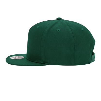 5 Panel Snapback Rapper Cap bedruckt