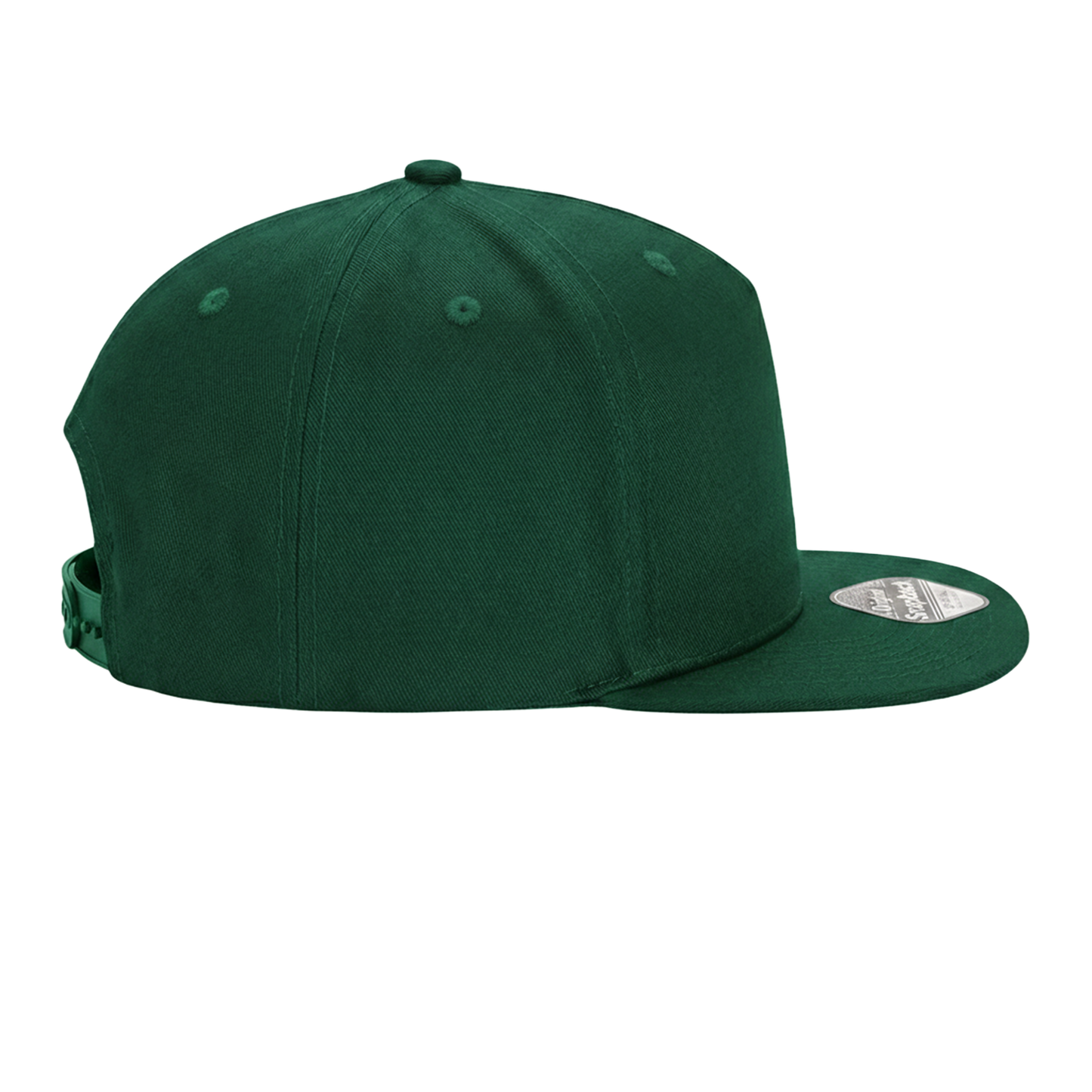5 Panel Snapback Rapper Cap bedruckt
